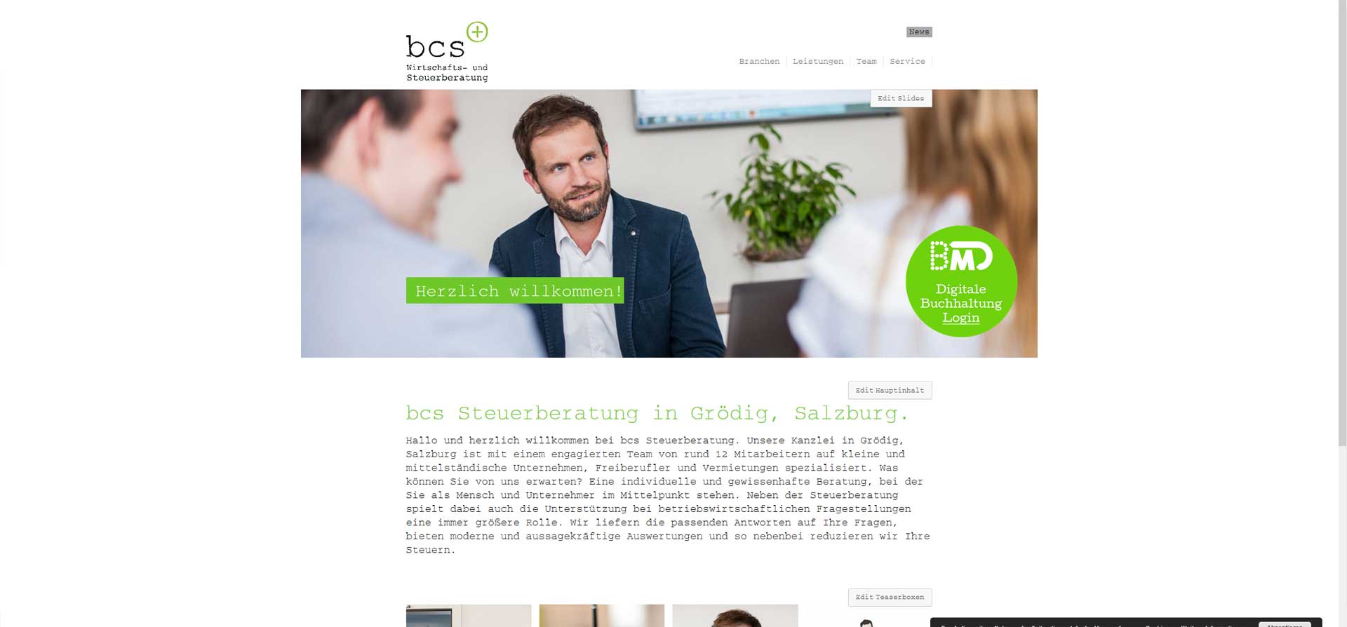 Referenz bcs - Wirtschafts- und Steuerberatung